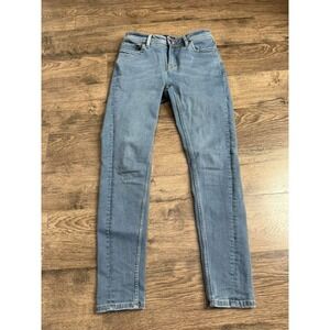 EUC Women Prana light wash skinny jeans stretch organic‎ cotton blend size 8/29